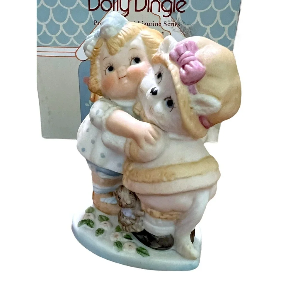 1988 DOLLY DINGLE House of Global Art God Is Purrfect Love 725205 Kitty Cat